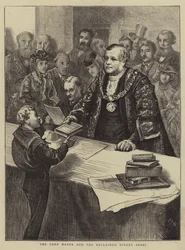 Der Lord Mayor und die geretteten Straßenkinder